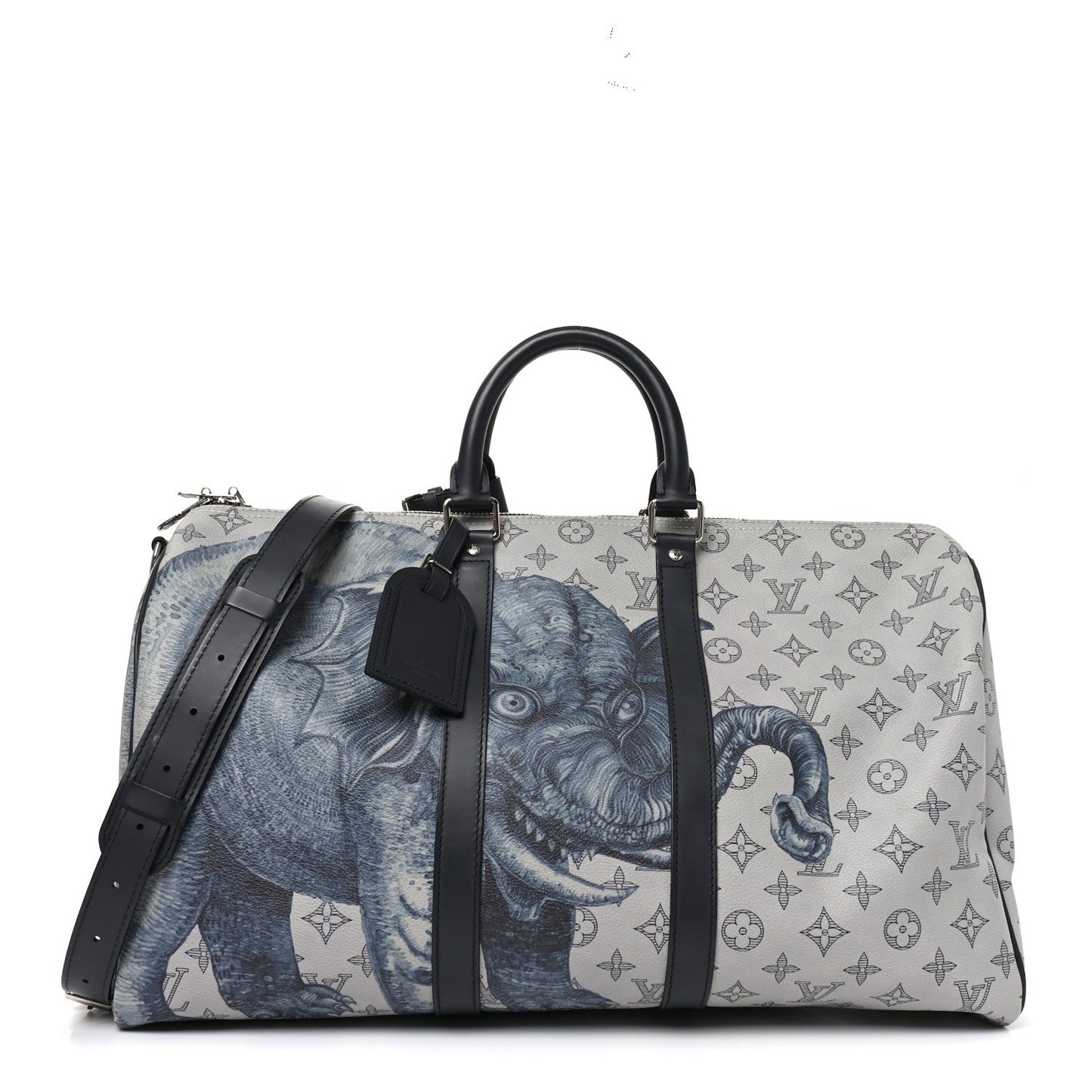 Savane Monogram Elephant Chapman Keepall Bandouliere 45 Dune