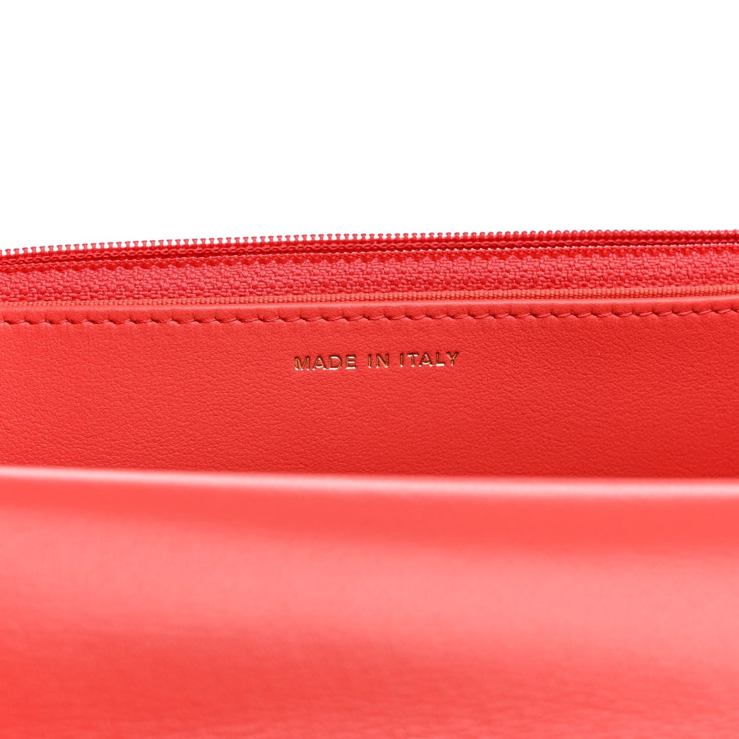 Lambskin Quilted Chanel 19 Wallet On Chain WOC Coral