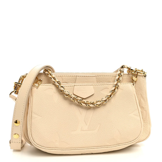 Empreinte Monogram Giant Multi Pochette Accessories Cream