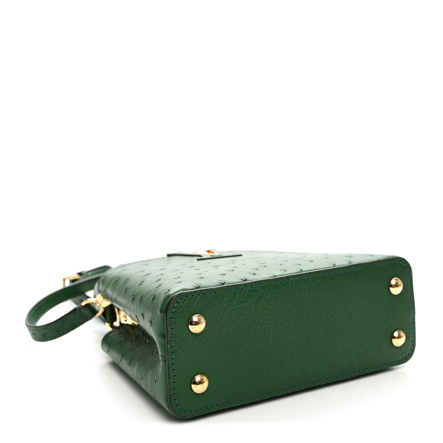 Ostrich Capucines Mini Mint