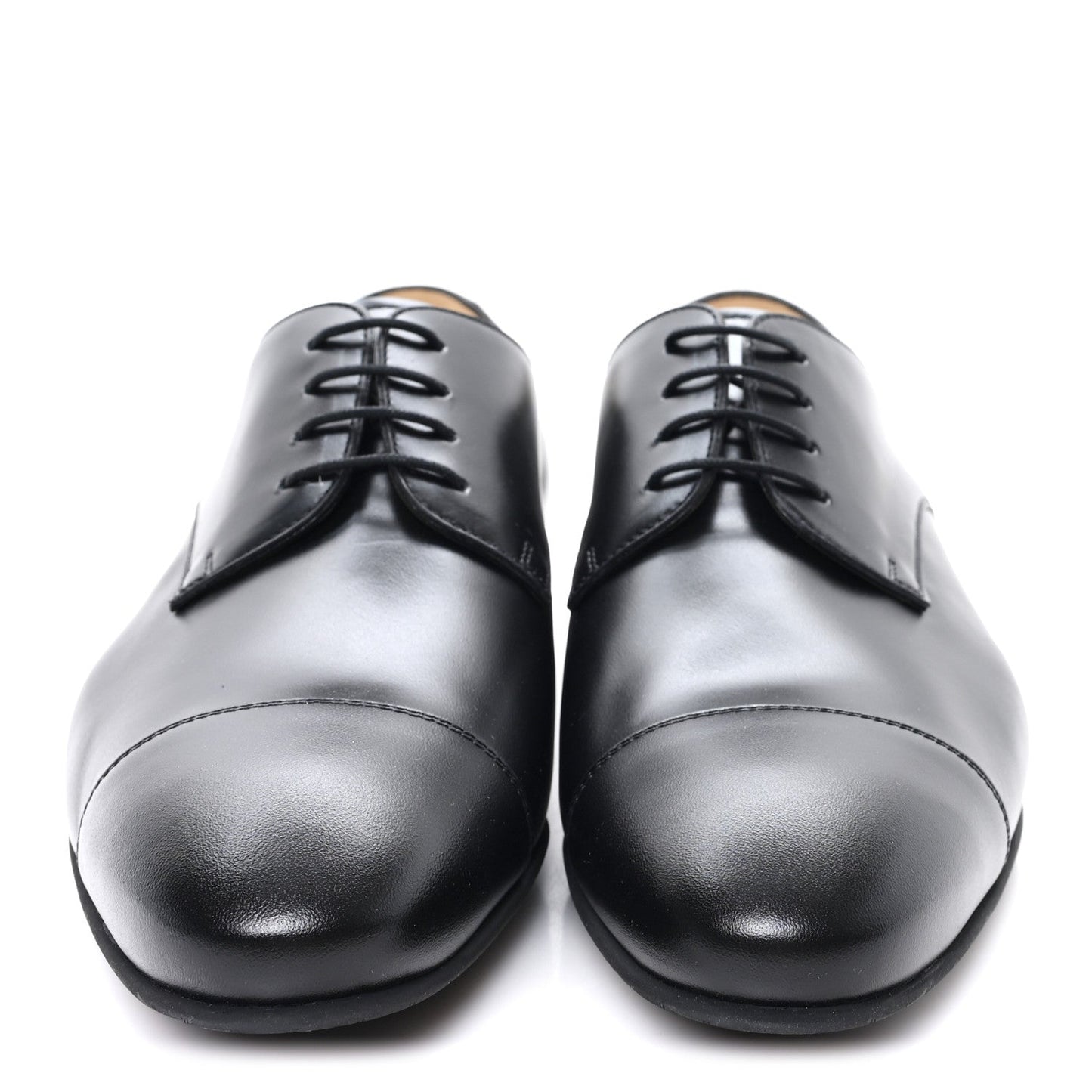 Smooth Calfskin Mens Loafers 43 Black