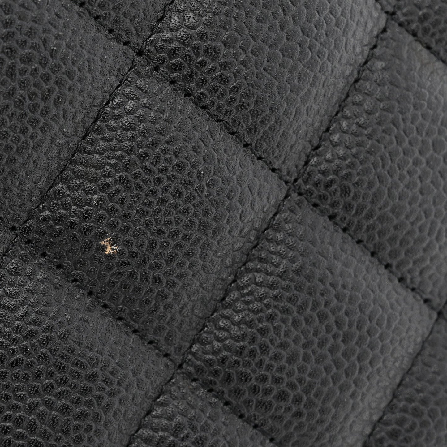 Caviar Quilted Maxi Double Flap Black
