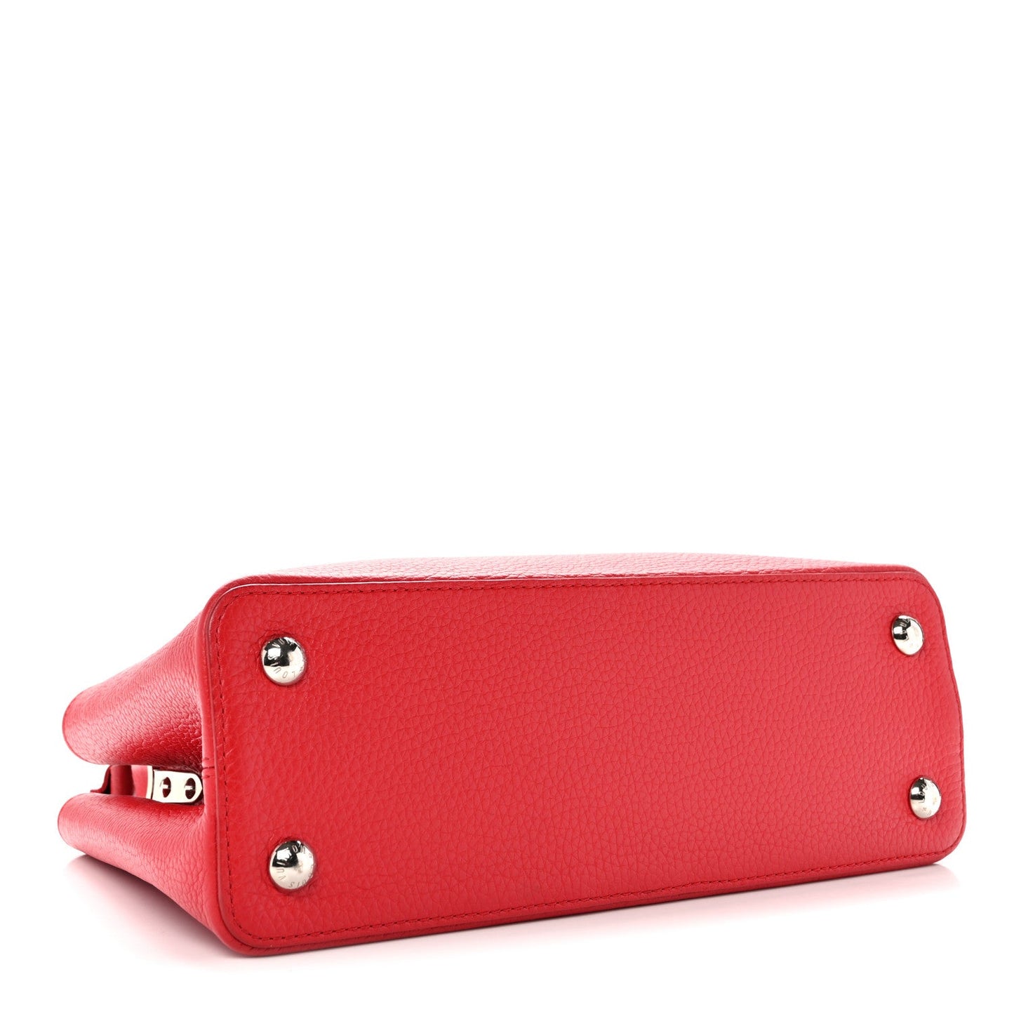 Taurillon Capucines PM Rubis