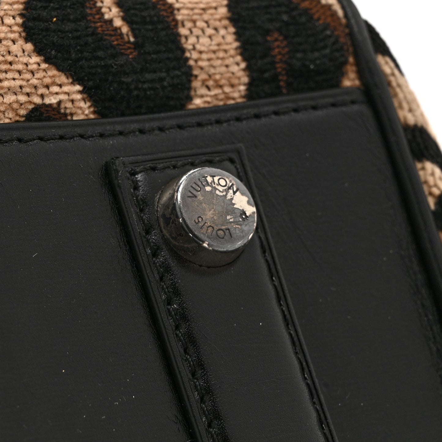 Jacquard Velvet Leopard Print Stephen Sprouse Speedy