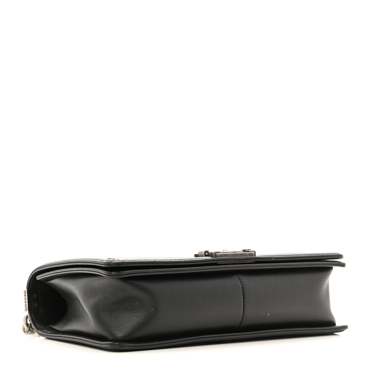 Caviar Quilted New Medium Boy Flap Black