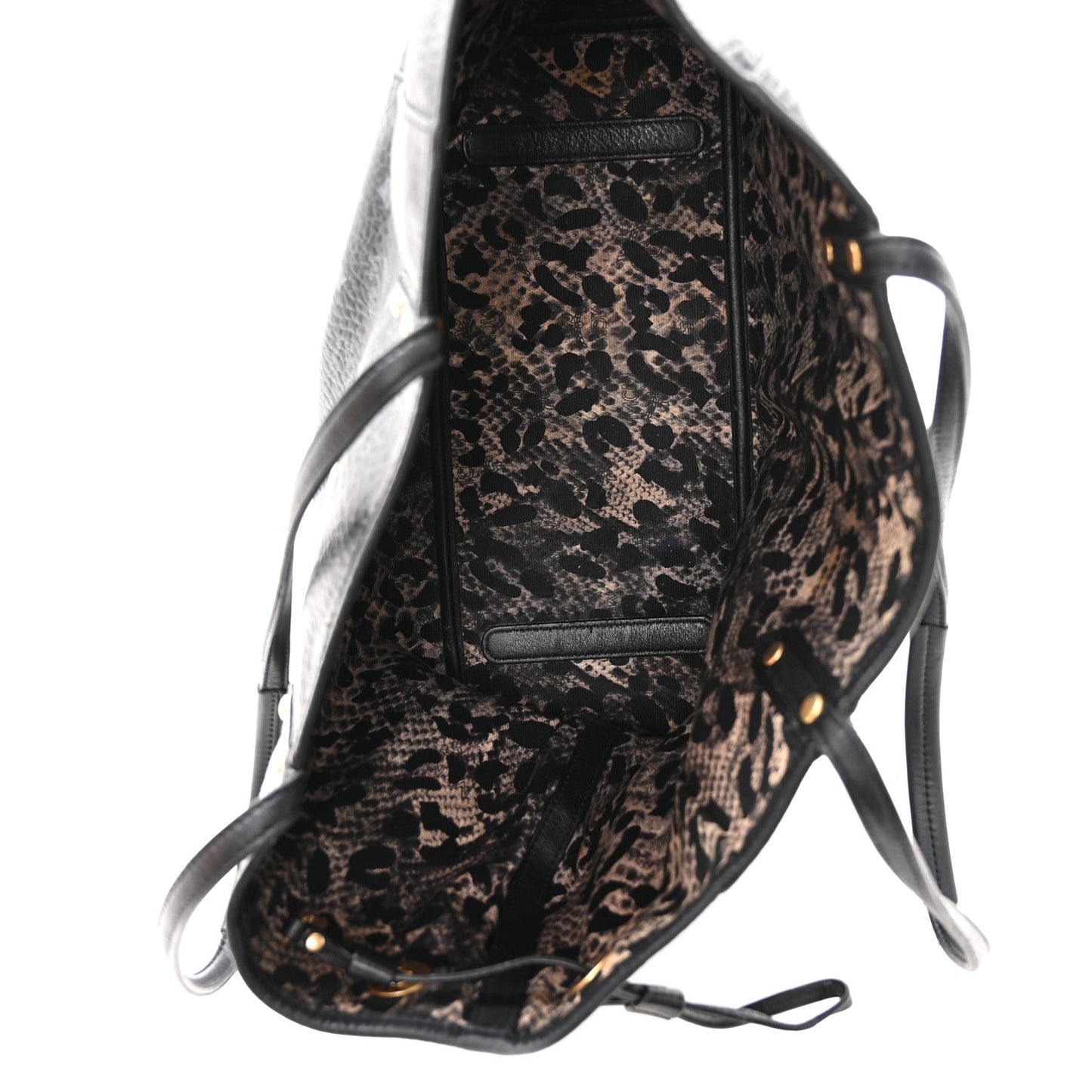 Medium Project Reversible Shopper Tote Black