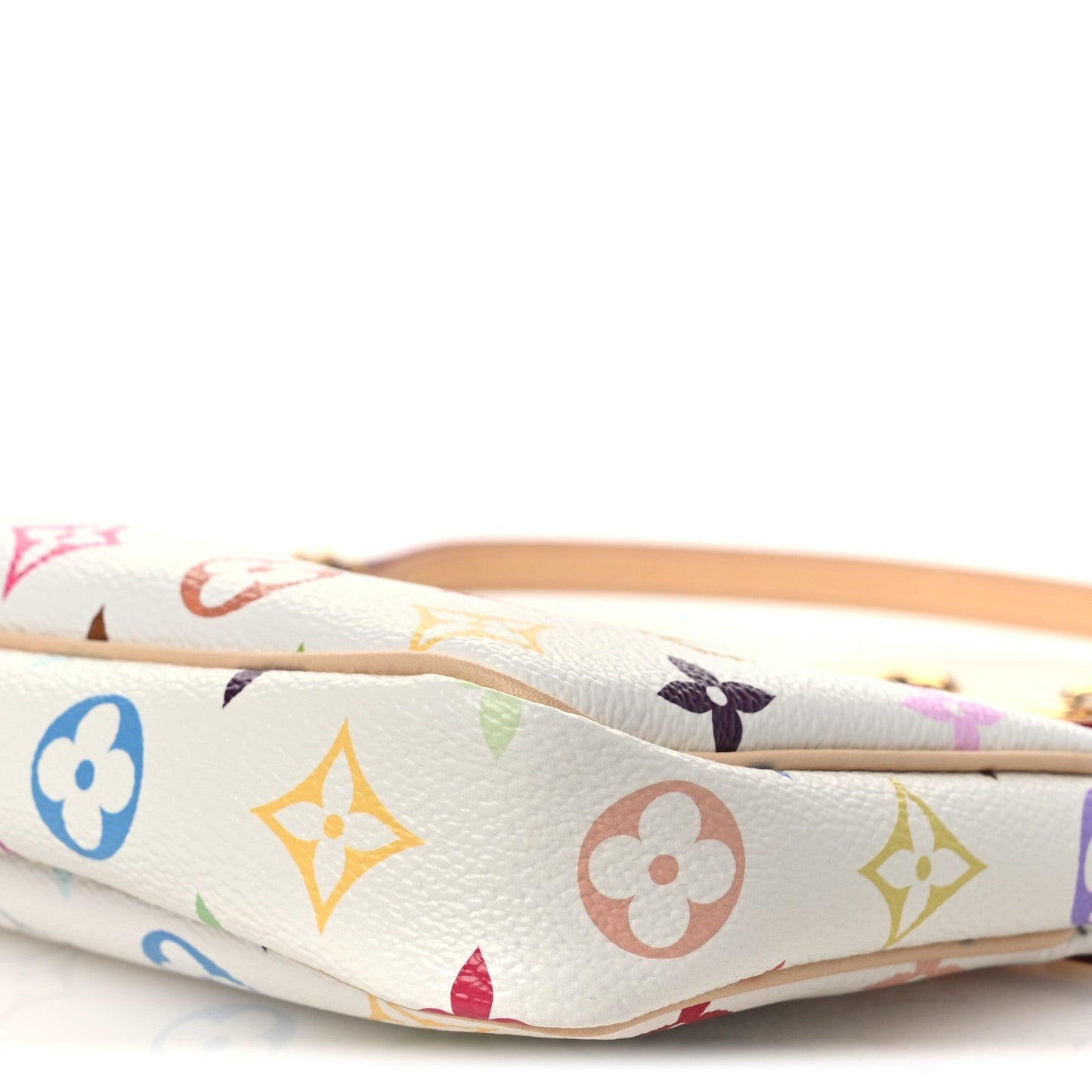 LV X TM Monogram Multicolor Pochette Accessories White