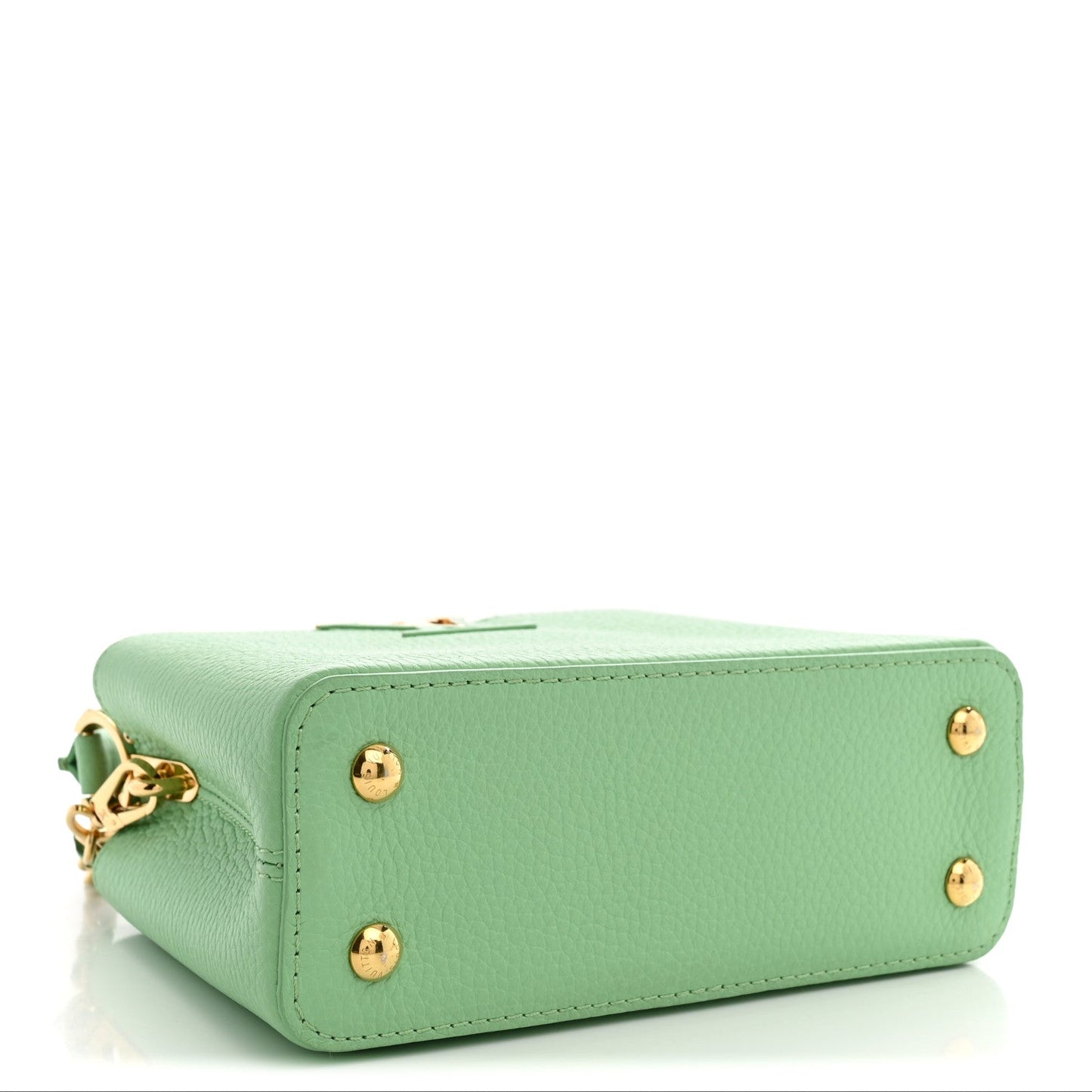 Taurillon Mini Capucines Vert Pomme