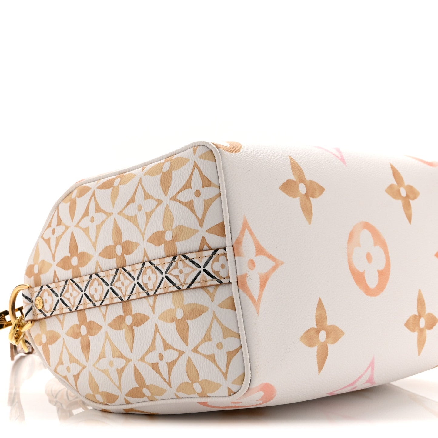 Monogram Giant By The Pool 2.0 Speedy Bandouliere 25 Beige