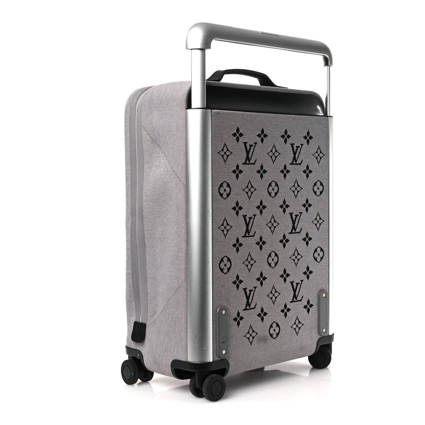 Knit Monogram Horizon Soft 55 Suitcase Grey