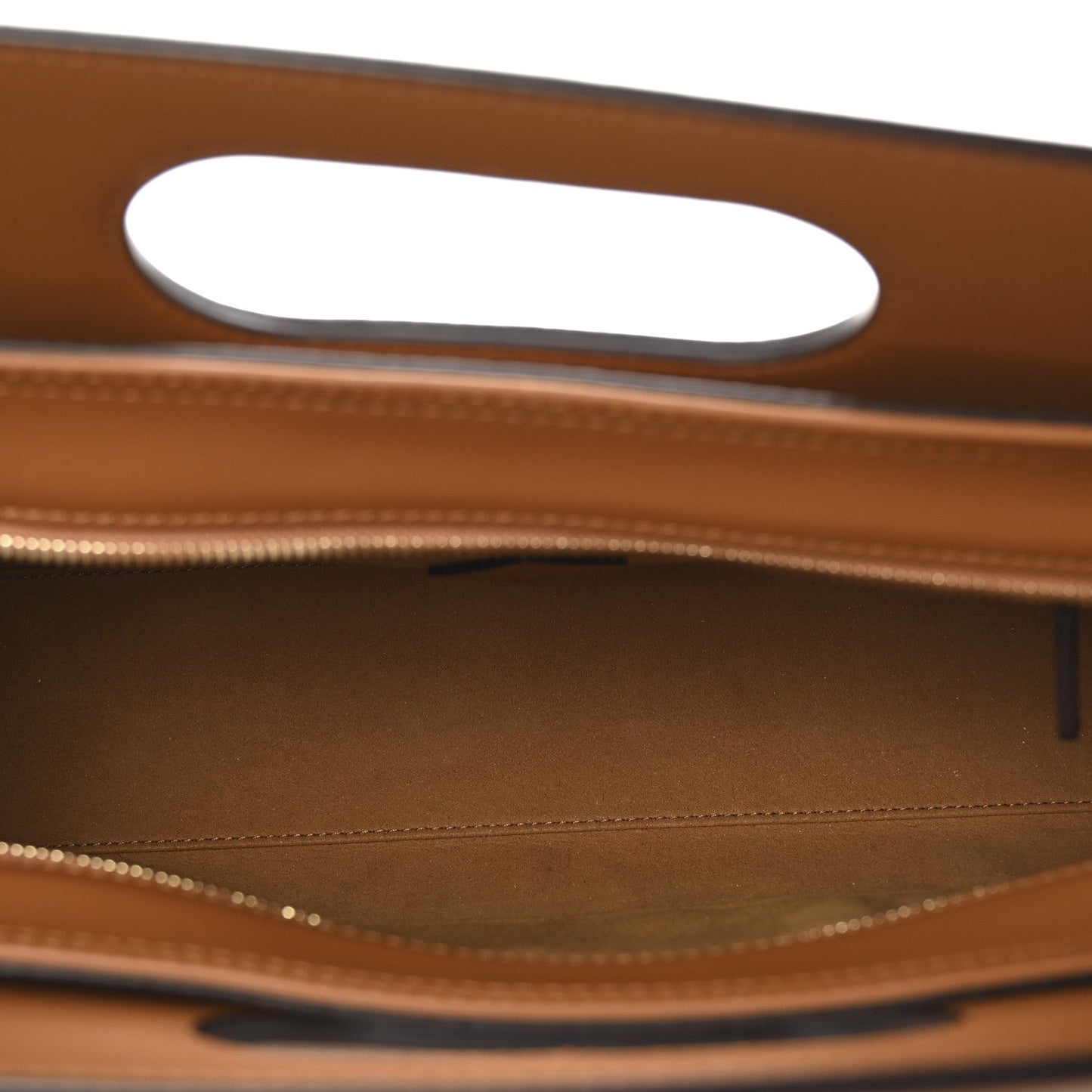 Visetos Calfskin Medium Diamond Tote Cognac