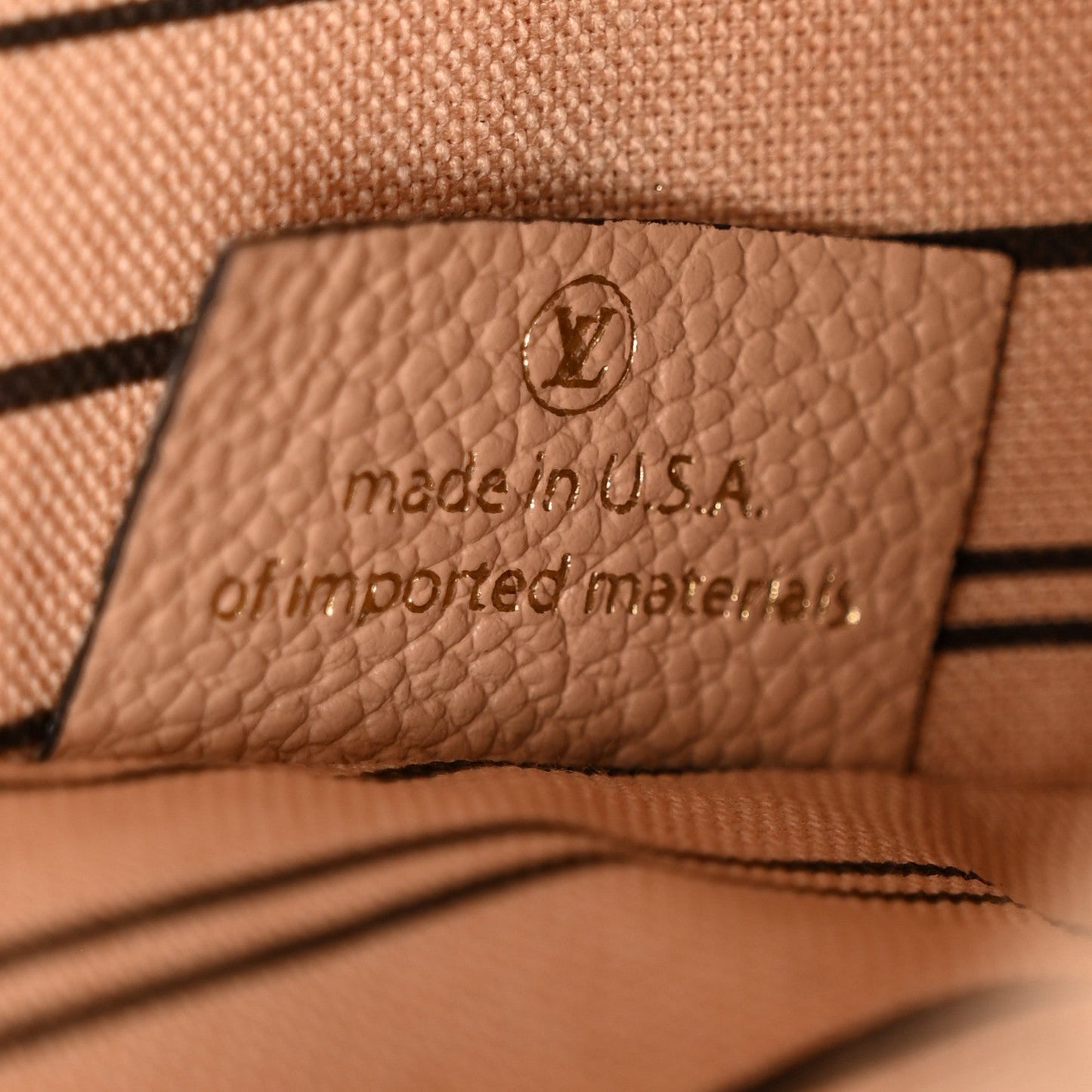 Empreinte Pochette Metis Beige Rose Creme