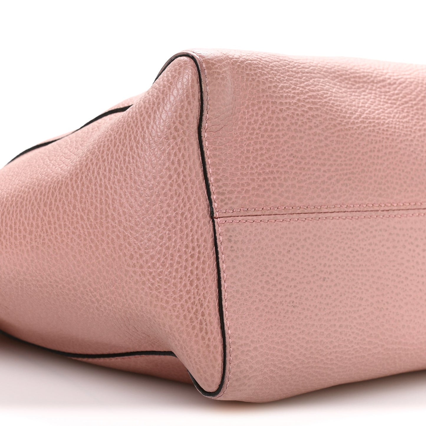 Dollar Calfskin Small Swing Tote Soft Pink