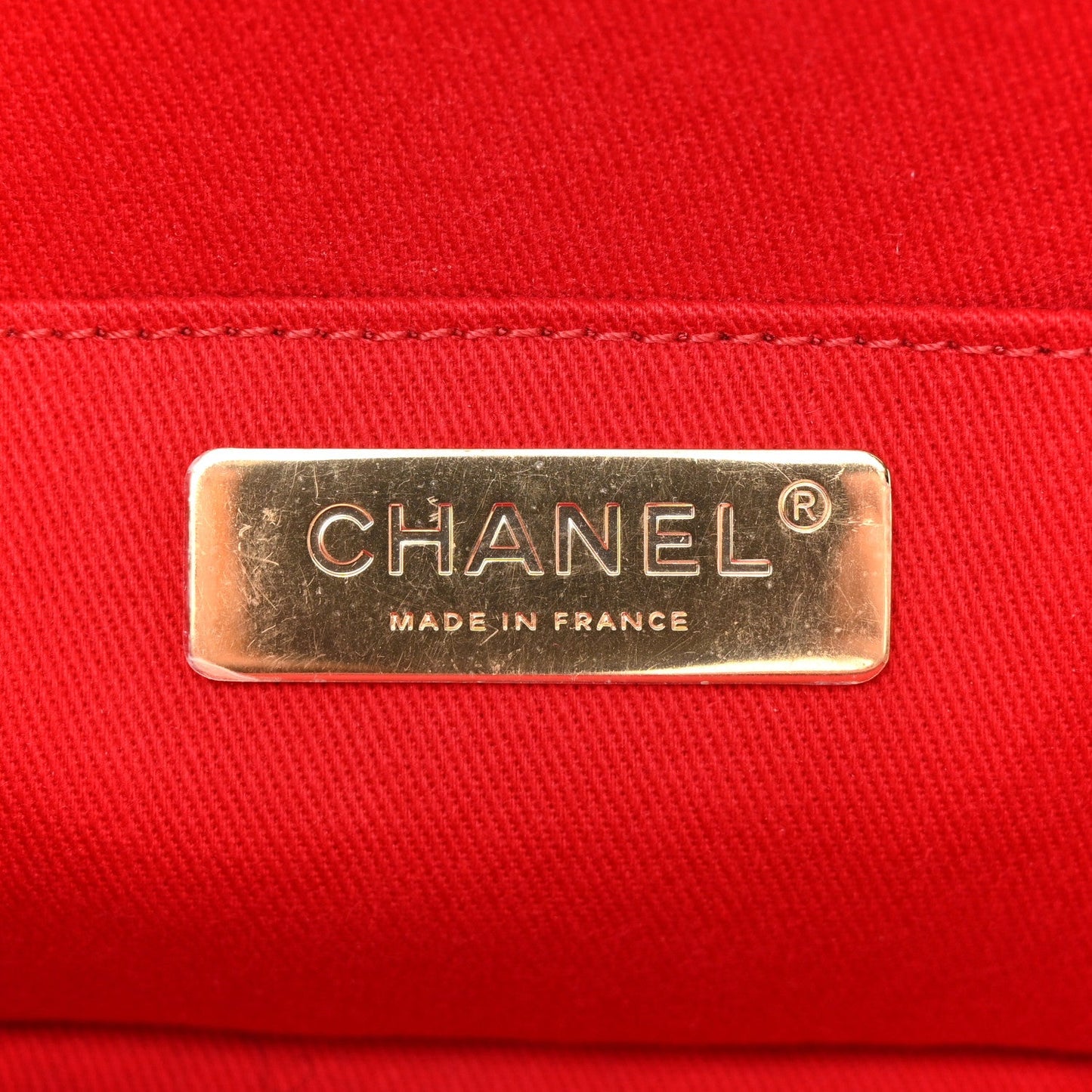 Caviar Quilted Waist Bag Red