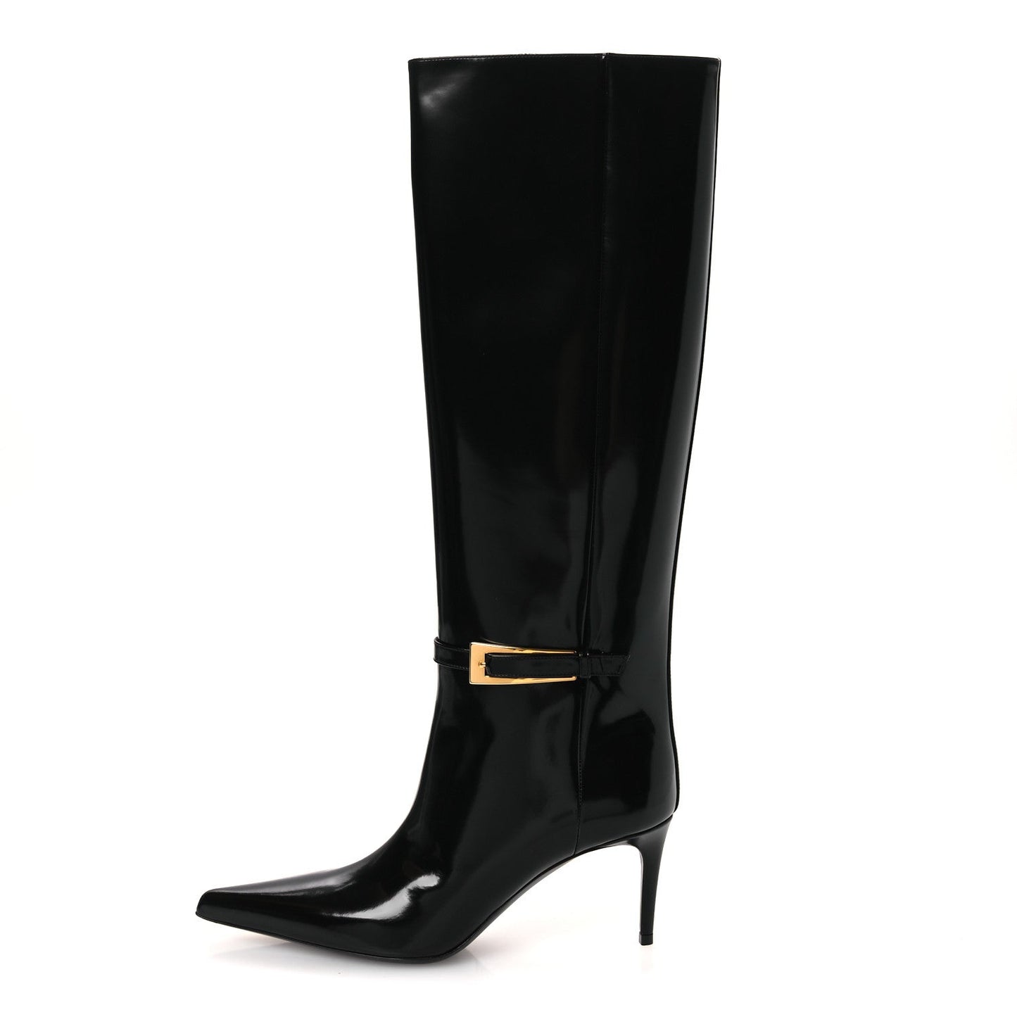 Vitello Marilyn Hacker 70mm Luz Boots 39.5 Black