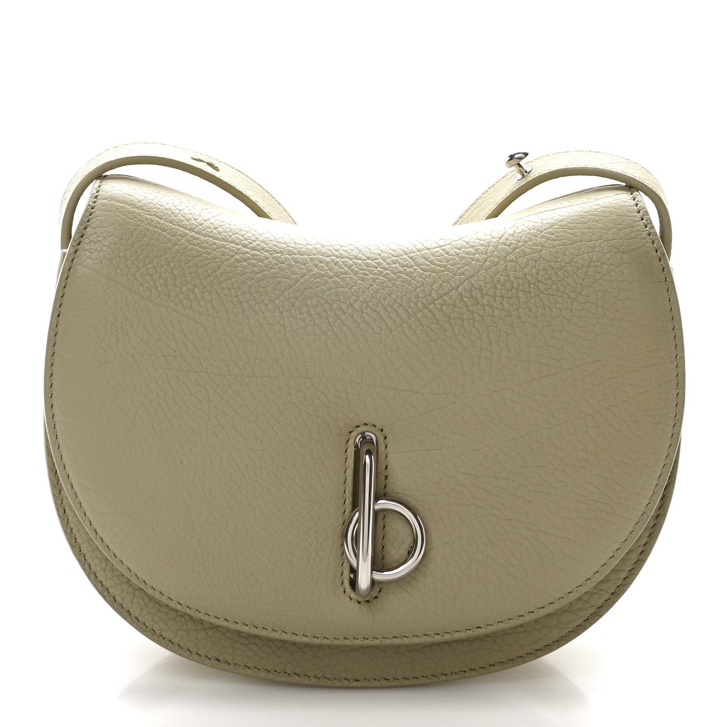 Grainy Calfskin Mini Rocking Horse Crossbody Hunter
