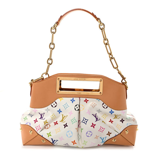 Monogram Multicolor Judy MM  White