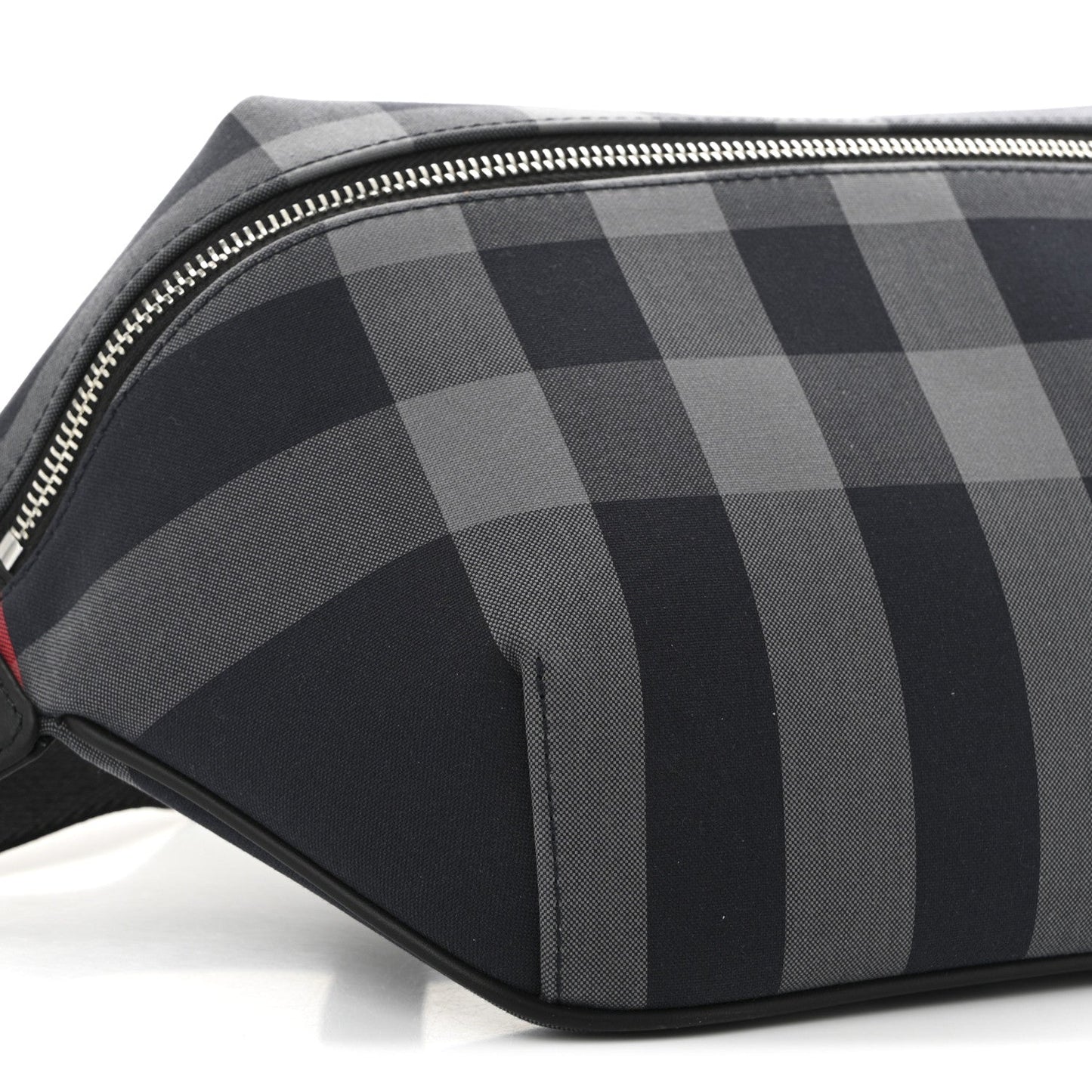 House Check Sonny Bum Bag Navy Grey