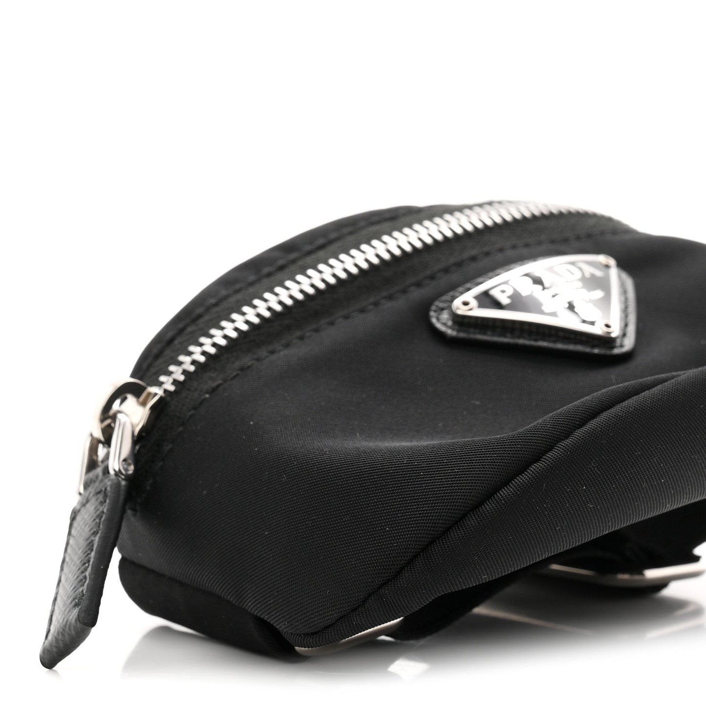 Tessuto Nylon Wrist Pouch Black