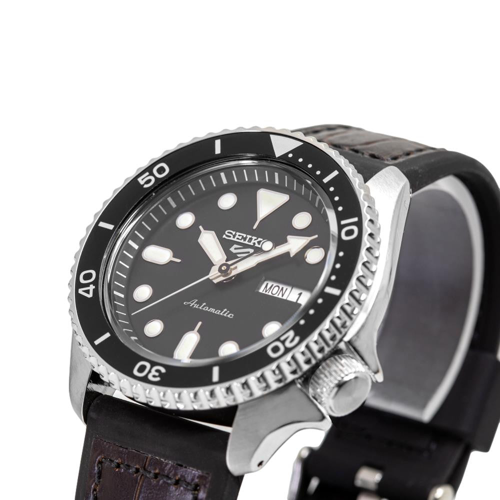 Seiko Men's SRPD55K2 Sports Black Dial Watch