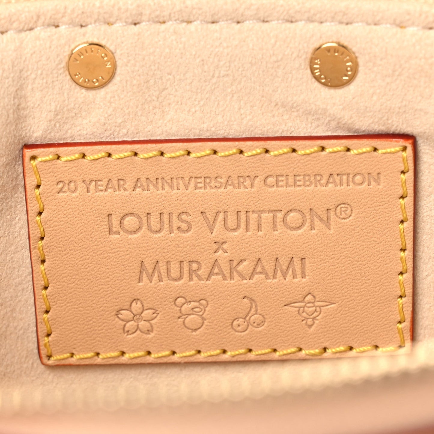 LV X TM Monogram Multicolor Pochette Accessories White