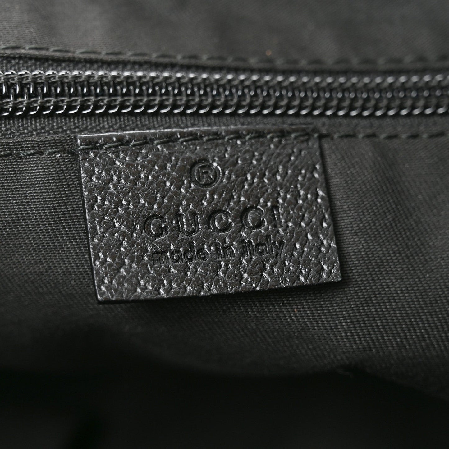 Monogram Medium Half Moon Hobo Black