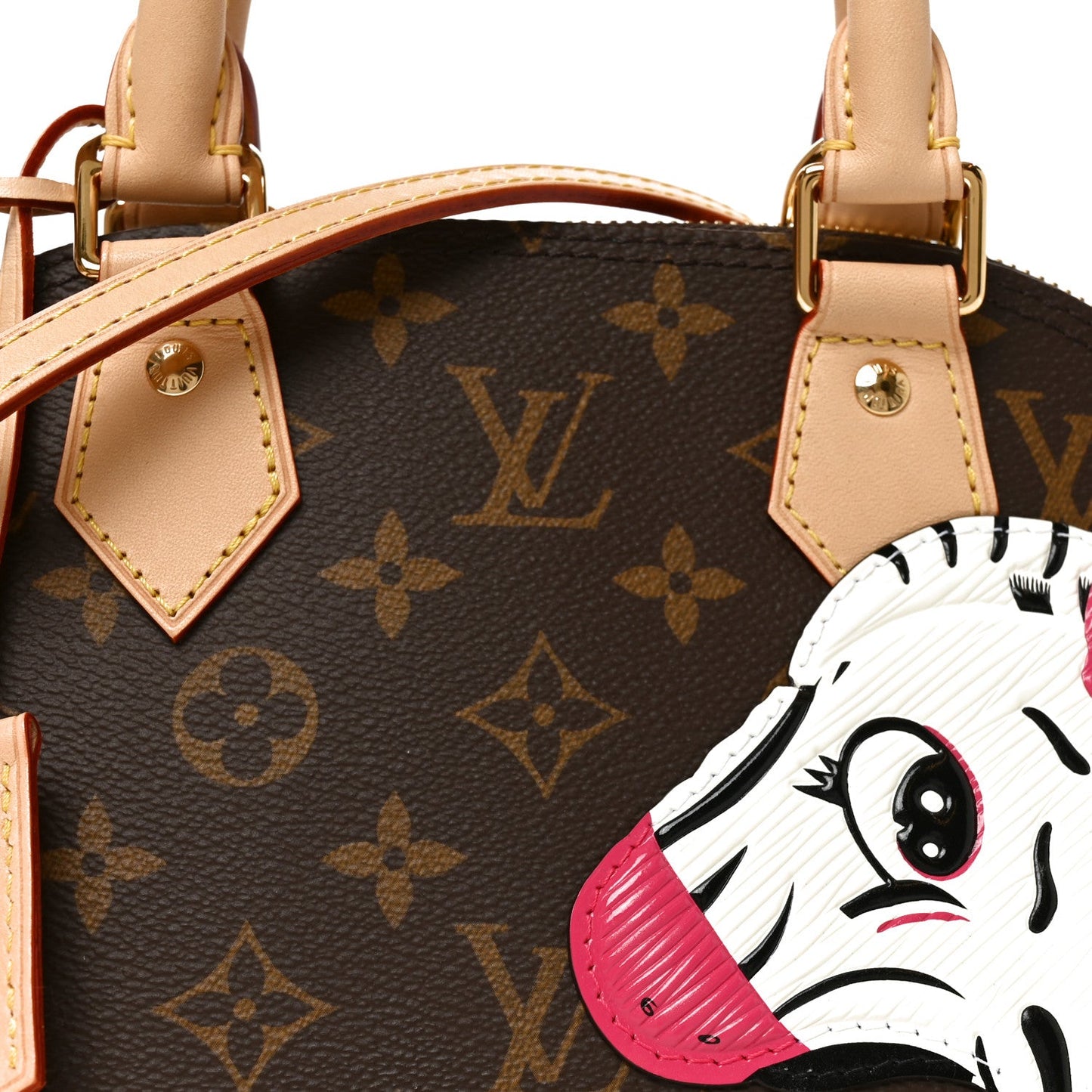 LV X Sun Yitian Monogram Zebra Alma BB