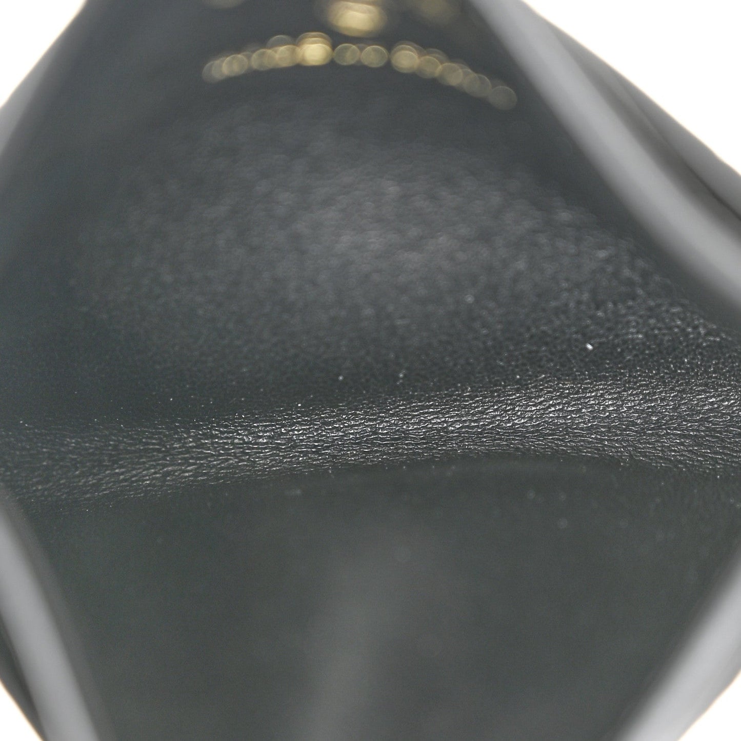 Calfskin Crocodile Embossed Crococo Card Holder Black