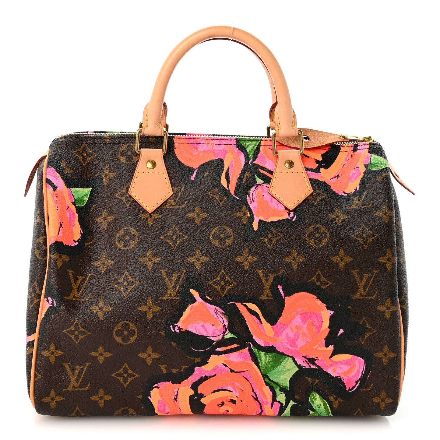 Monogram Roses Speedy 30
