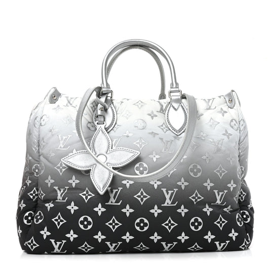 Nylon Monogram Gradient LV Snow Onthego MM Frost