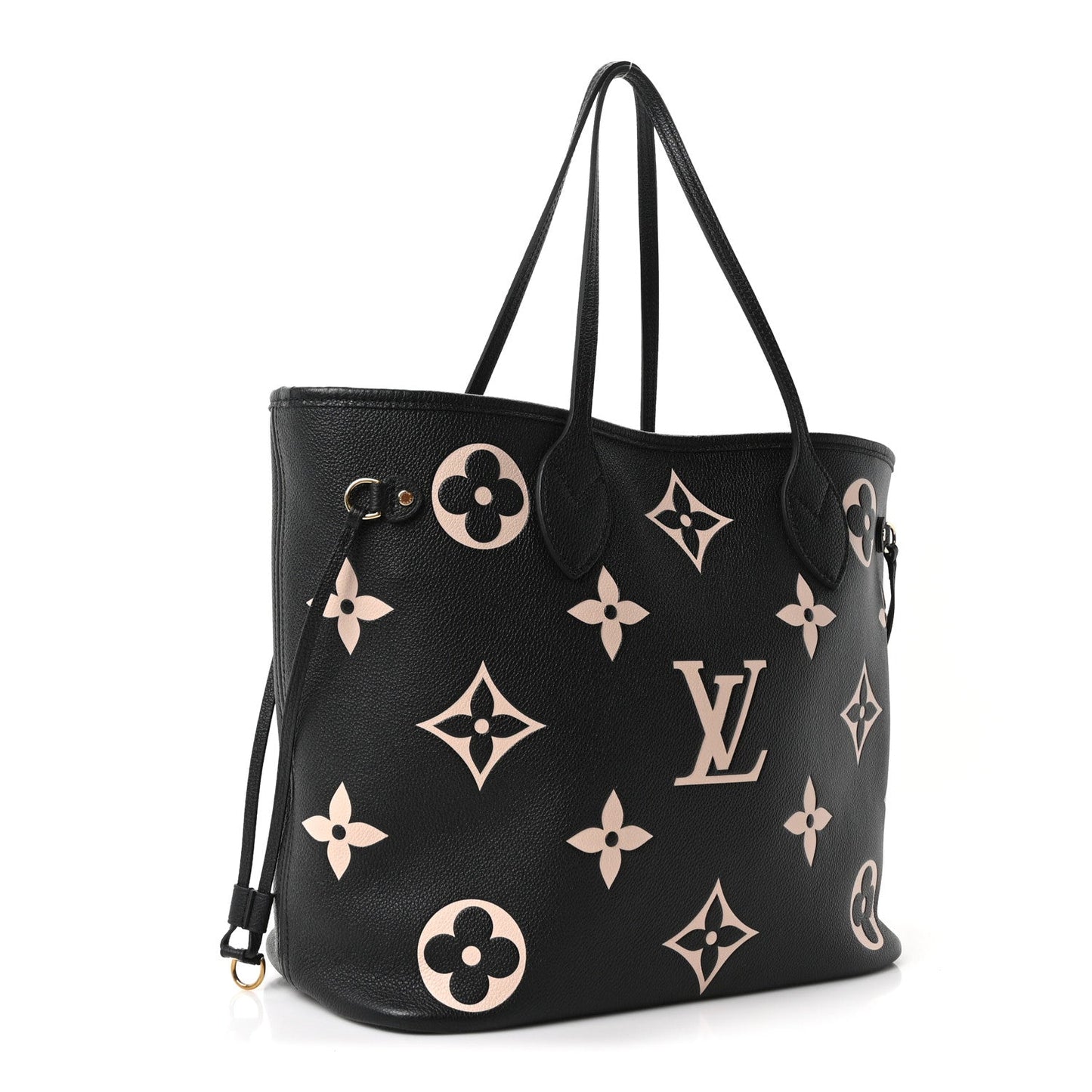 Empreinte Monogram Giant Neverfull MM Black Beige