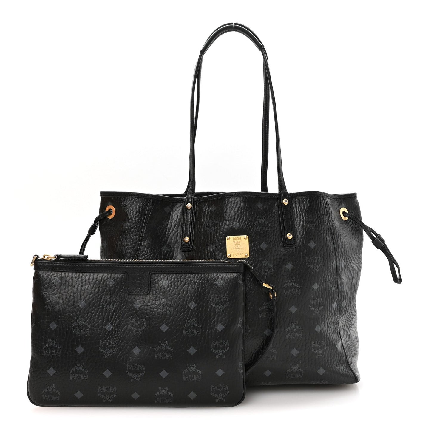 Medium Project Reversible Shopper Tote Black