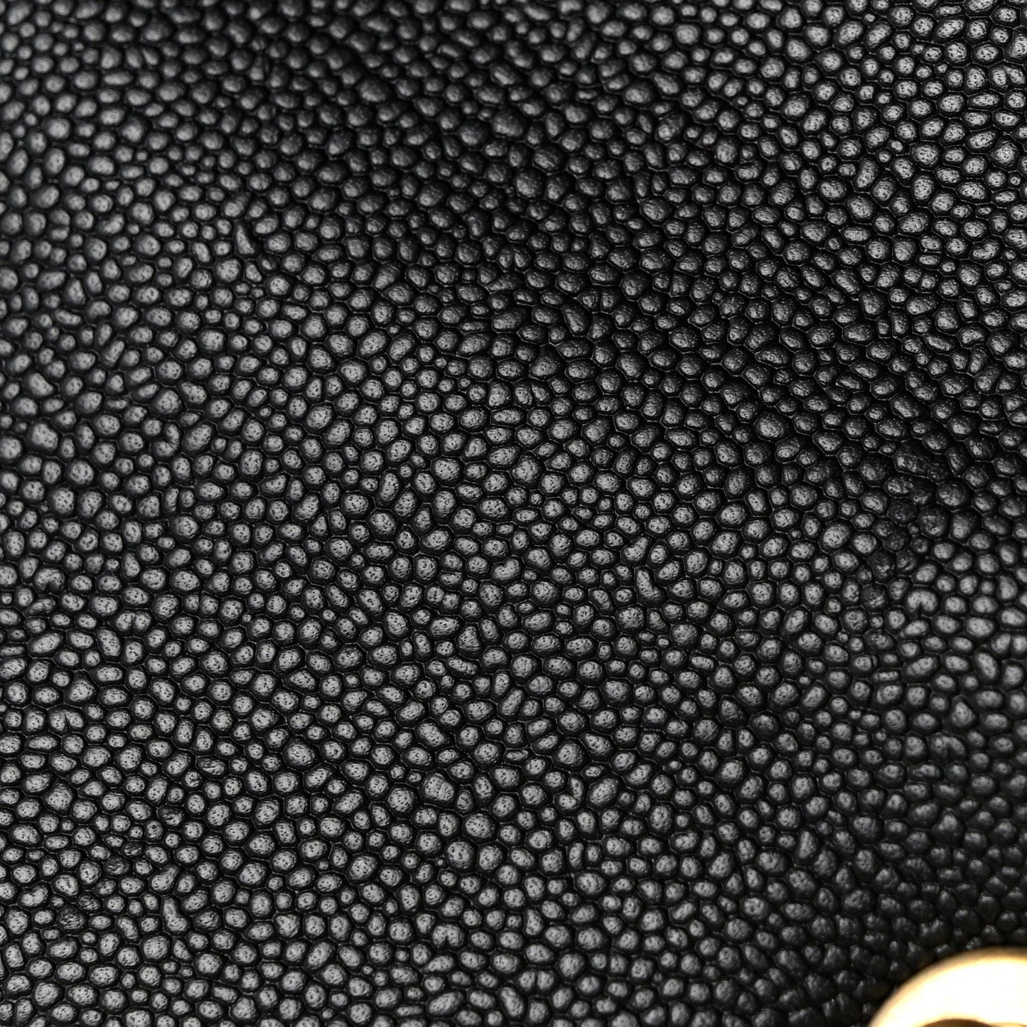 Caviar Quilted Medium Chain Around Boy Flap Black