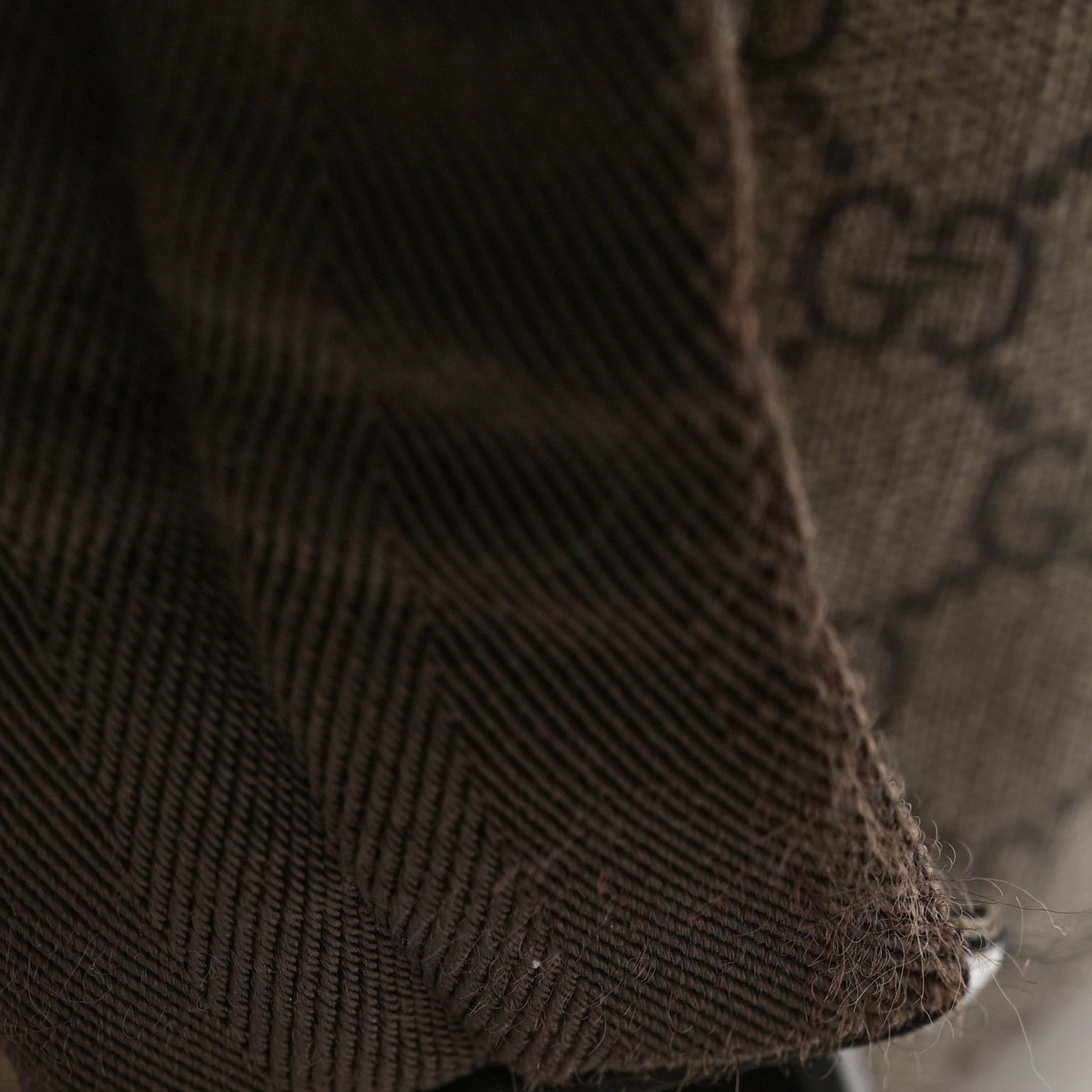 GG Supreme Monogram Margaux Calfskin Childrens Day Backpack Beige Ebony Cocoa Dark Chocolate