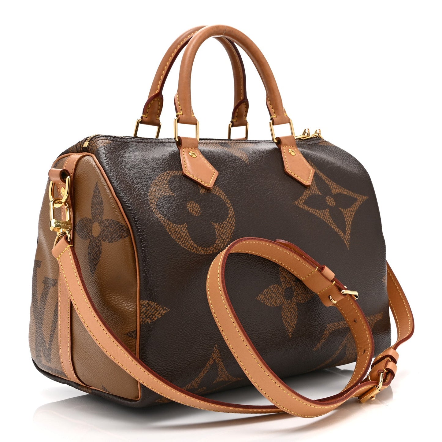 Reverse Monogram Giant Speedy Bandouliere 30