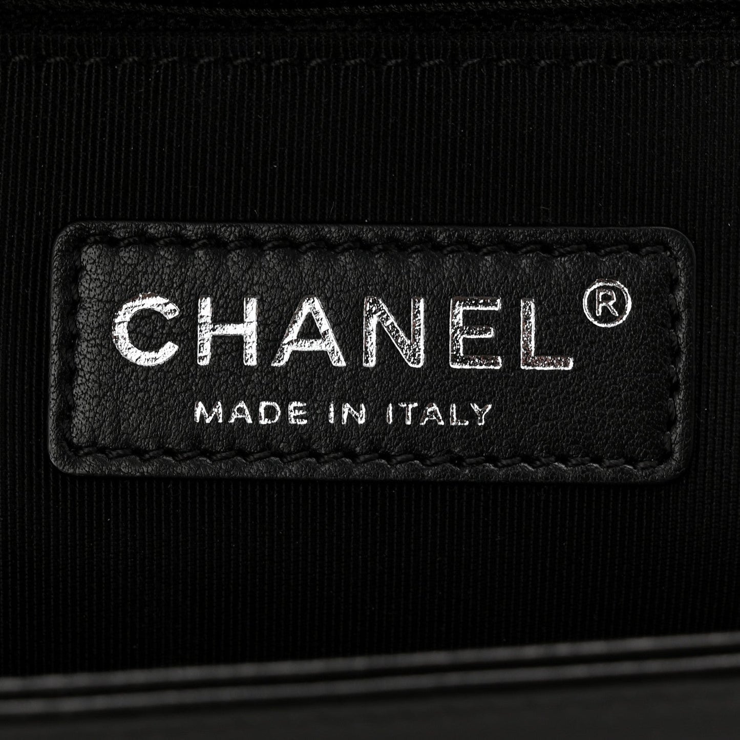 Lambskin Quilted New Medium Boy Flap Black