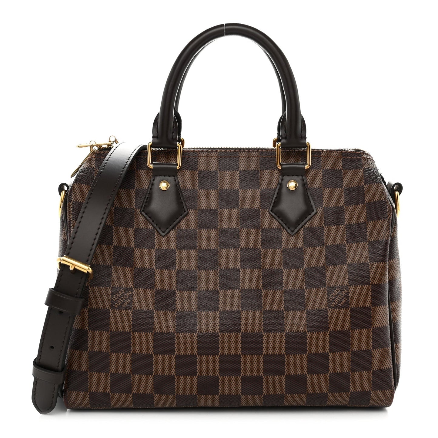 Damier Ebene Speedy Bandouliere 25