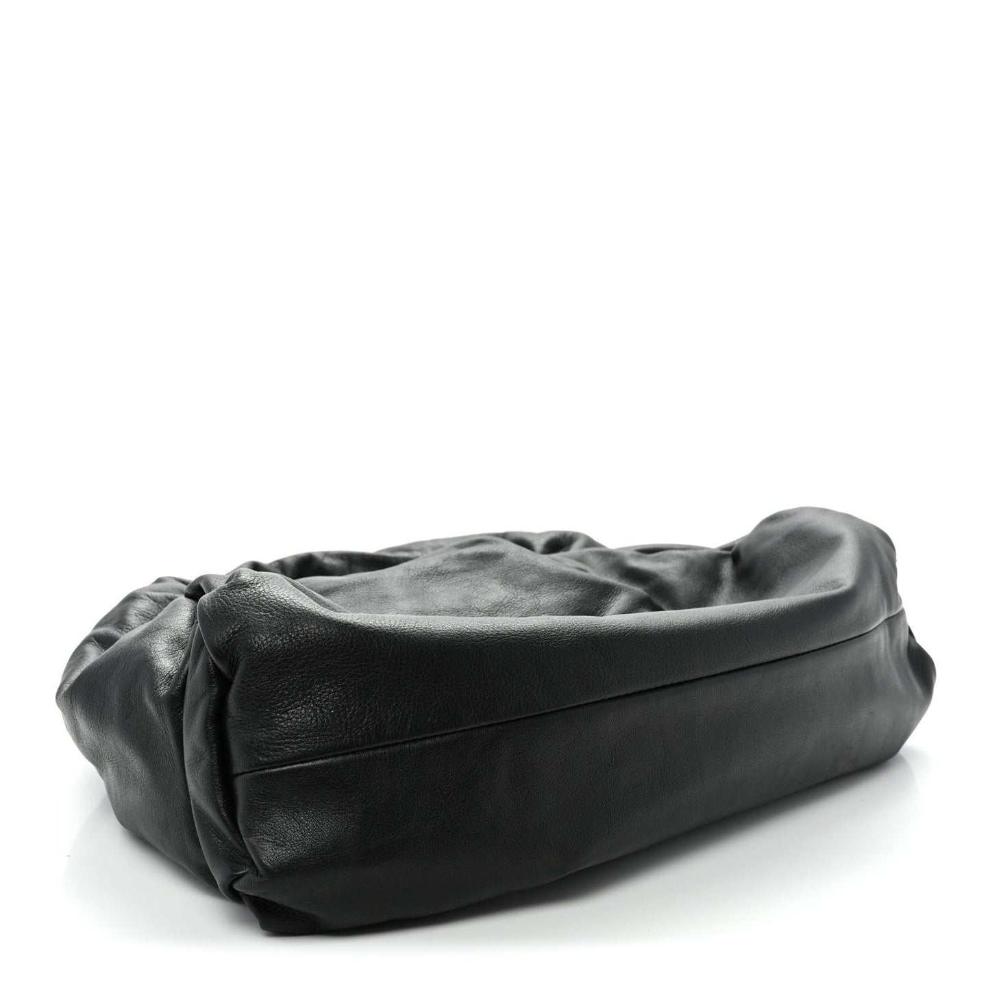 Smooth Butter Calfskin Small The Shoulder Pouch Black