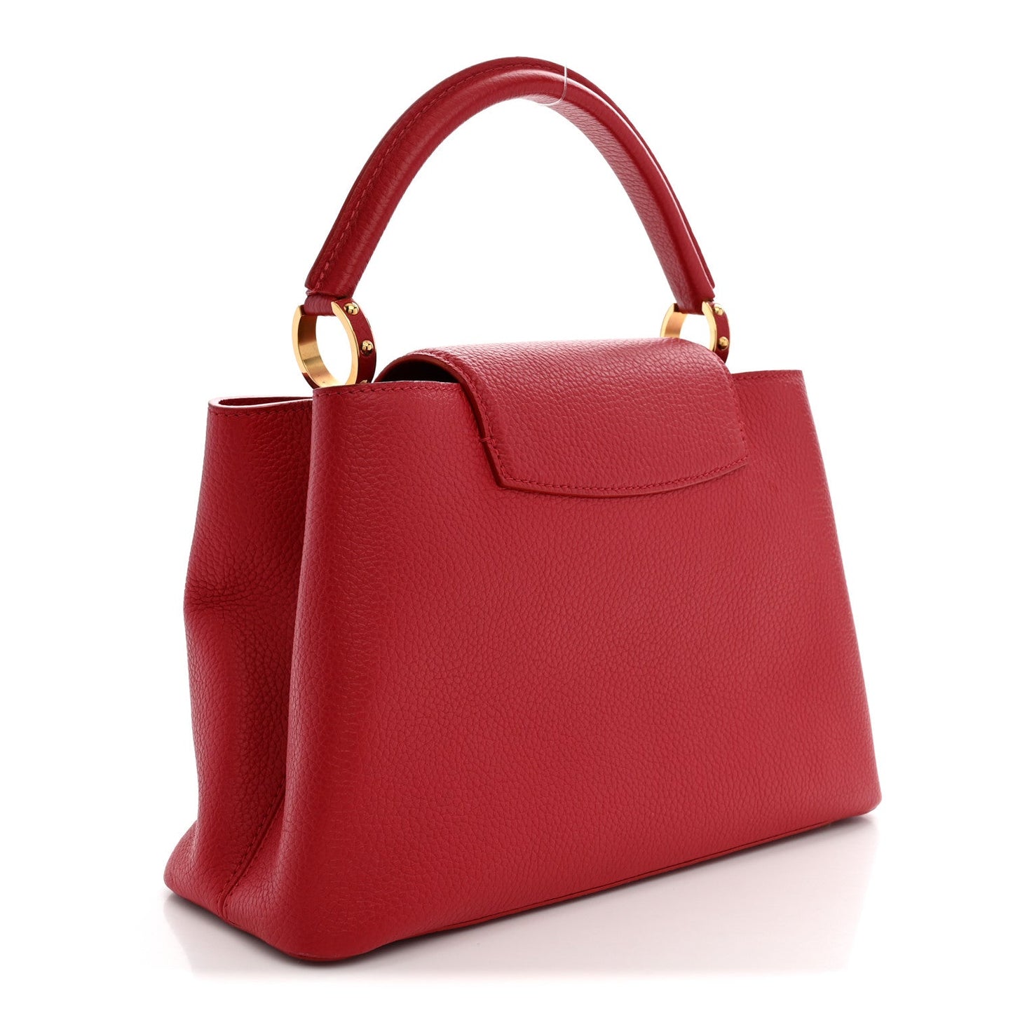 Taurillon Capucines PM Rubis