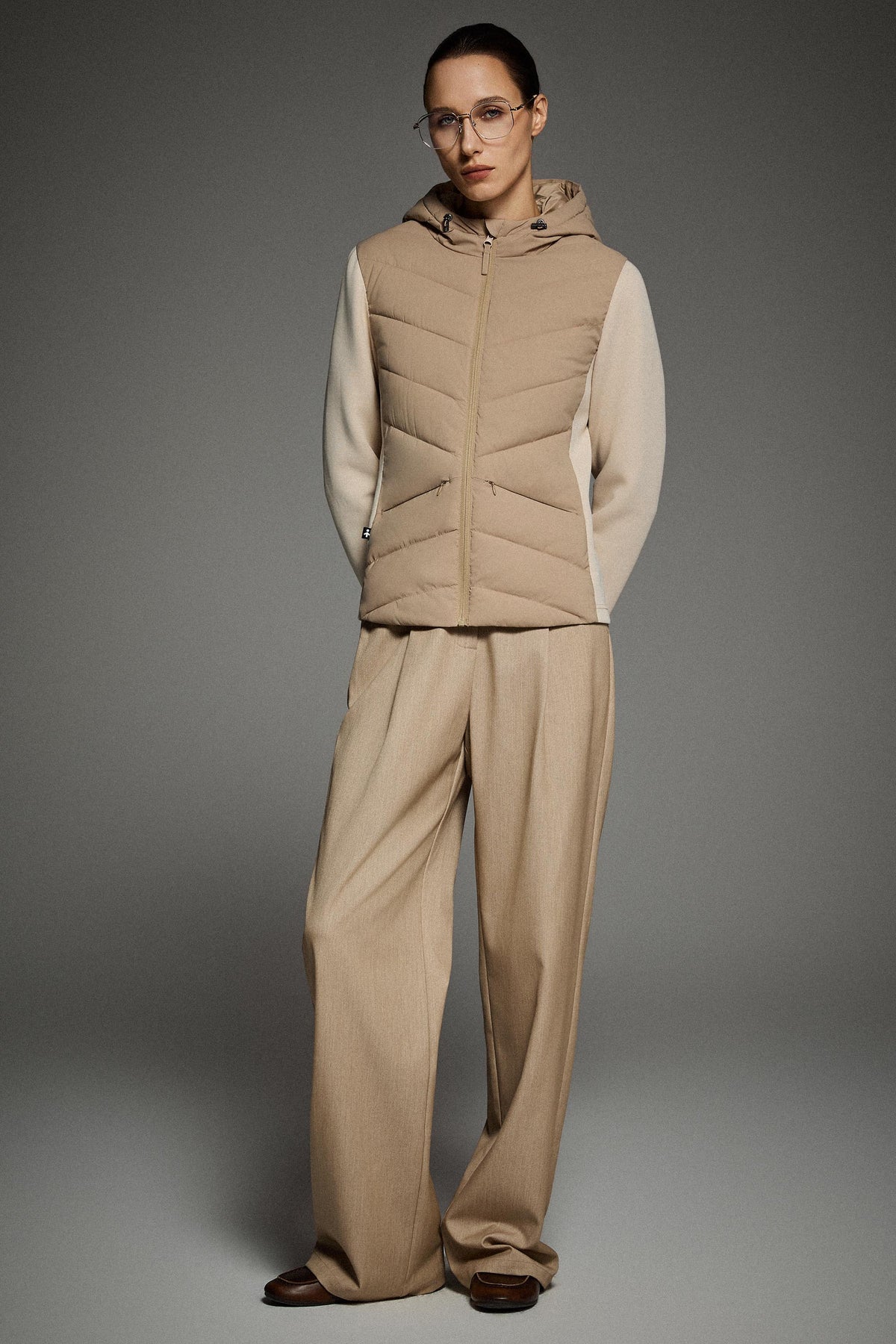 Air-Layer Lightweight Jacket with Hood