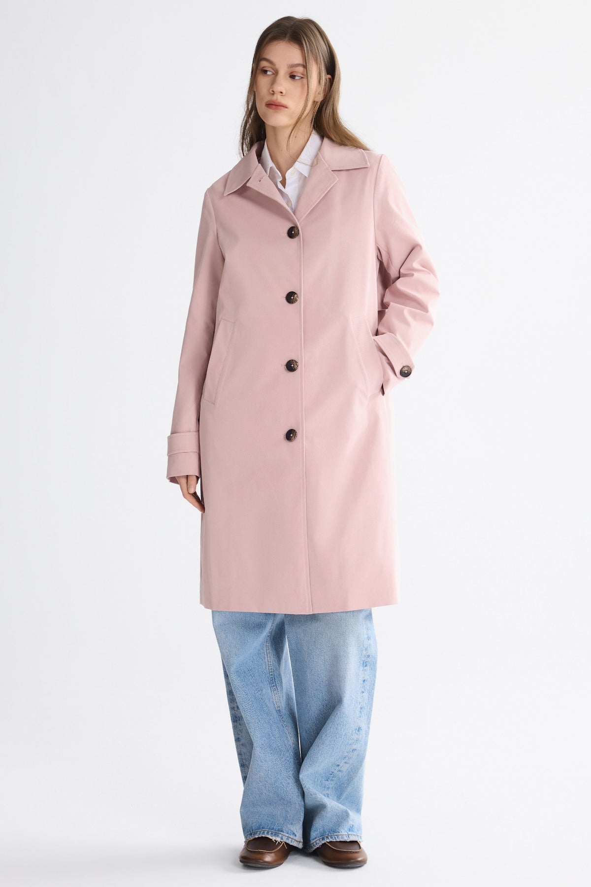Single-Breasted Trench Coat