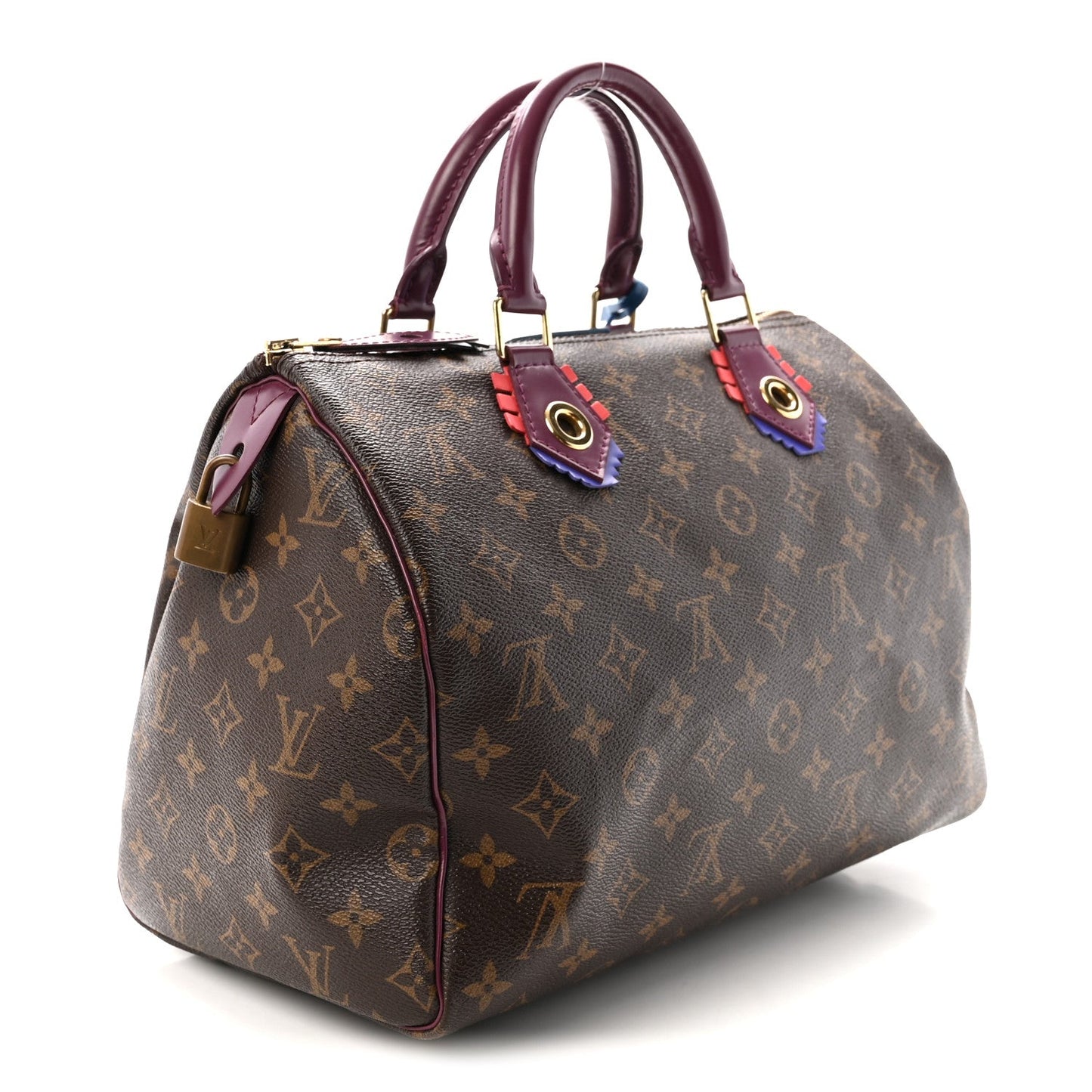 Monogram Totem Speedy 30 Magenta