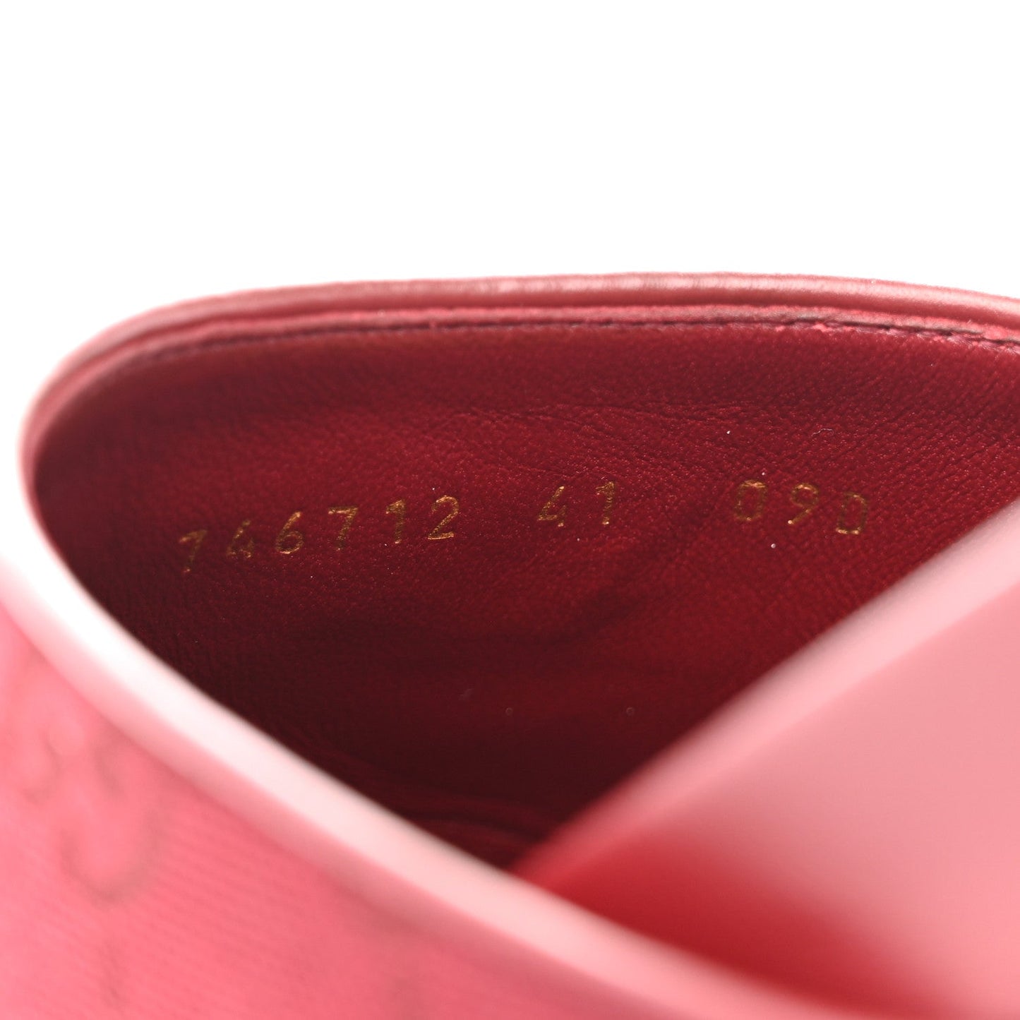 GG Supreme Monogram Womens Horsebit Slippers 41 Rosso Ancora