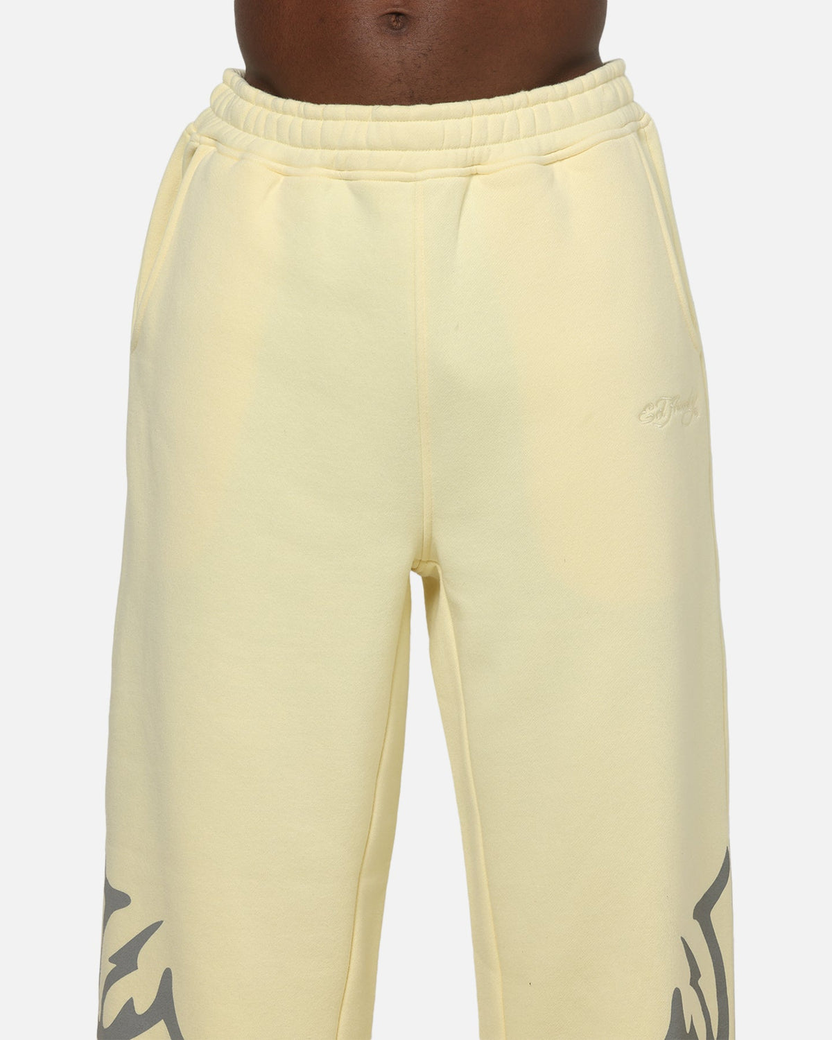 Ed Hardy Trinity Sweatpants Butter Yellow