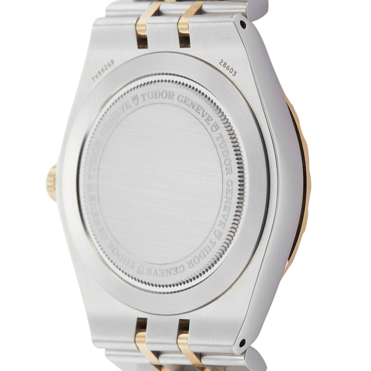 Tudor Royal Automatic Black Dial Two Tone Steel Strap Watch for Men - M28603-0003
