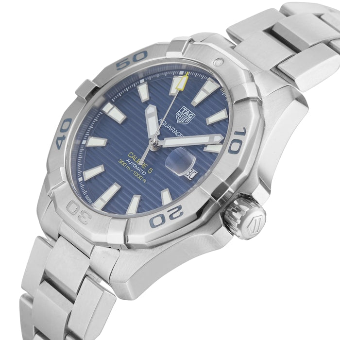 Tag Heuer Aquaracer Blue Dial Watch for Men - WAY2012.BA0927