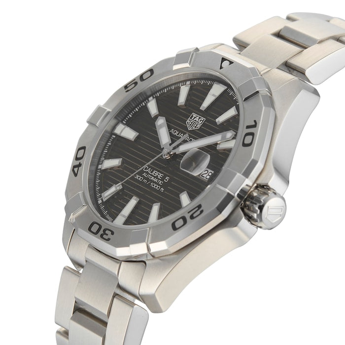 Tag Heuer Aquaracer Sunray Brown Dial Watch for Men - WAY2018.BA0927