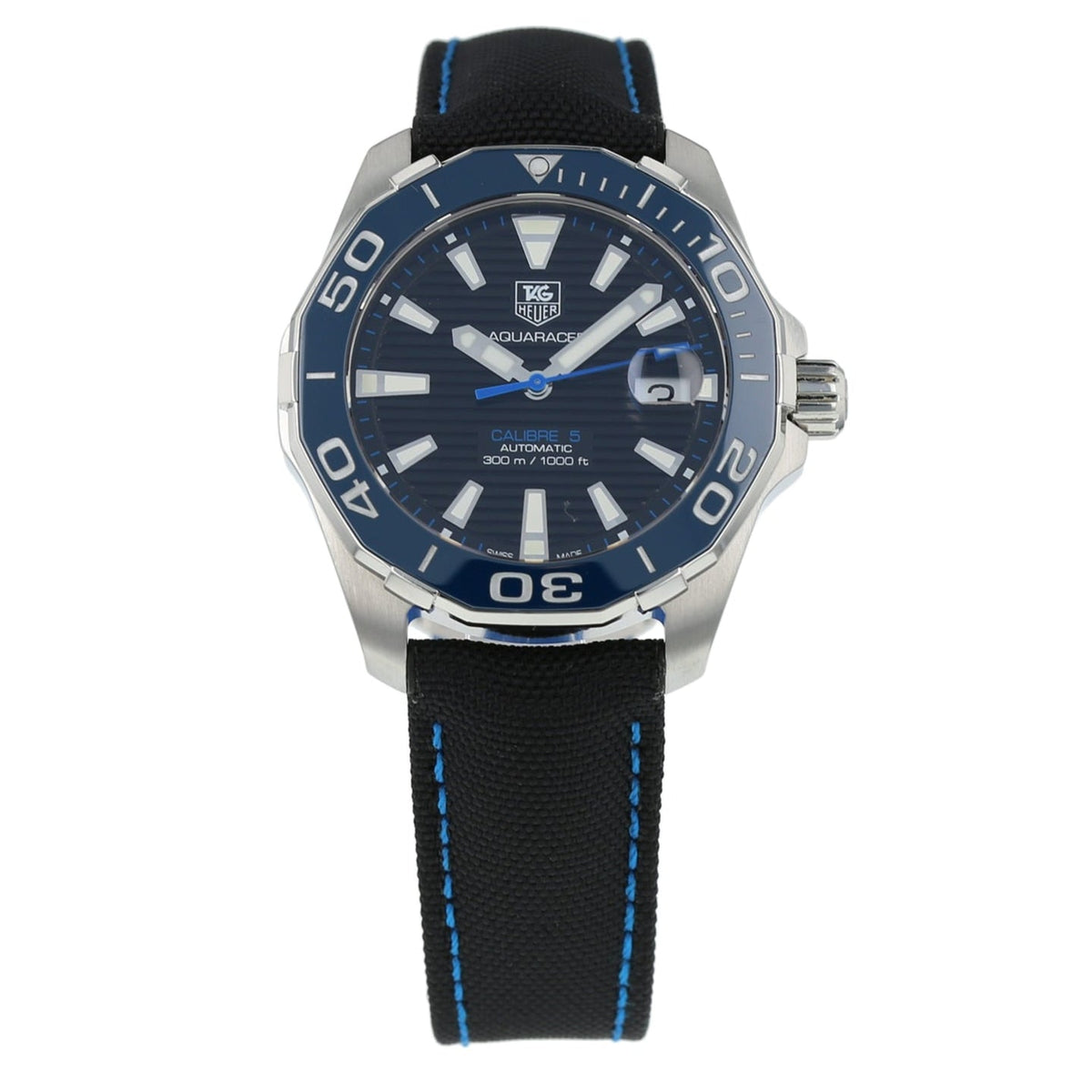 Tag Heuer Aquaracer Blue Dial Watch for Men - WAY211B.FC6363