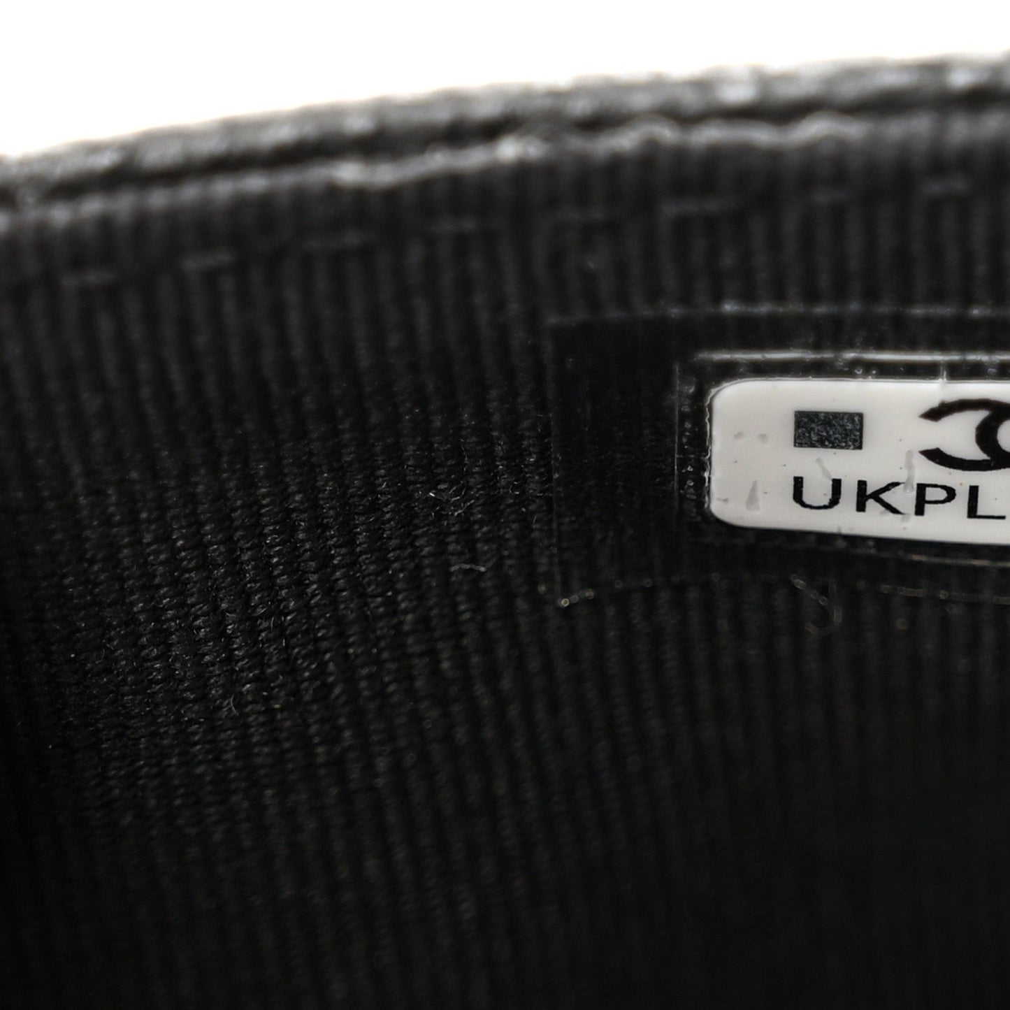 Caviar Quilted Chain Camera Bag Black