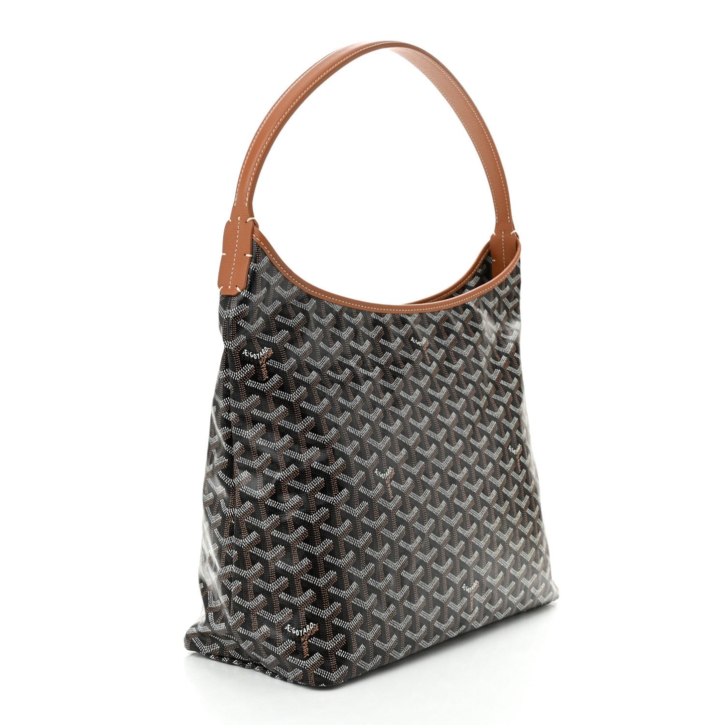 Goyardine Boheme Hobo Black Gold